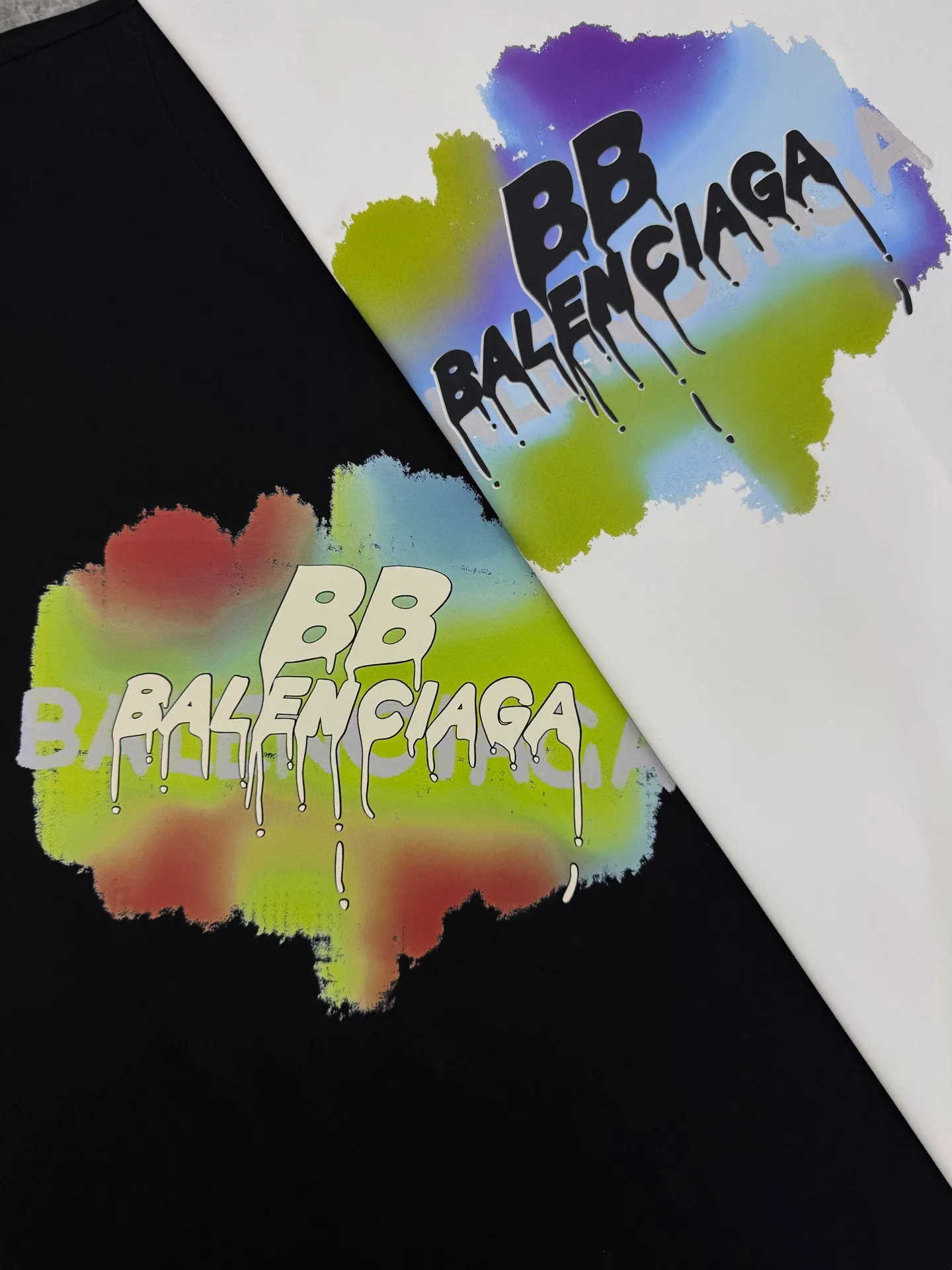 ⚜️ Balenciaga BB T ， + ，Black“BB” “BALENCIAGA” ！ ， . Breathable， OK✨ ， Sneakers， get ！ ：Black.White.Sizes：M-3XL（S 4xl ） ！175/145 XL